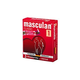 Презервативы Masculan Classic Нежные, 3 шт